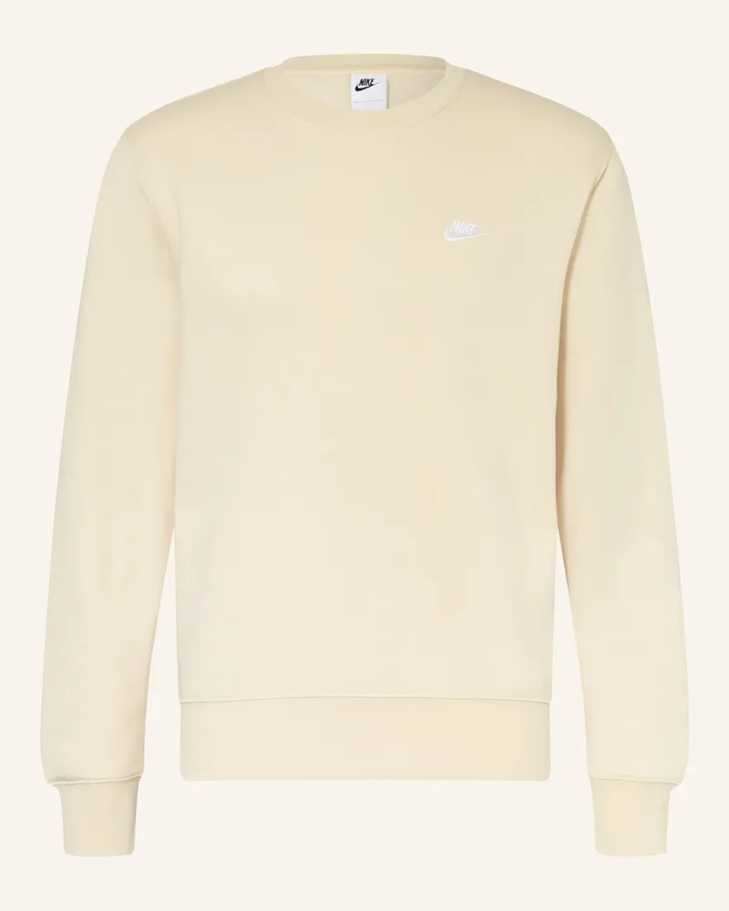 Nike Sweatshirt gruen Beige