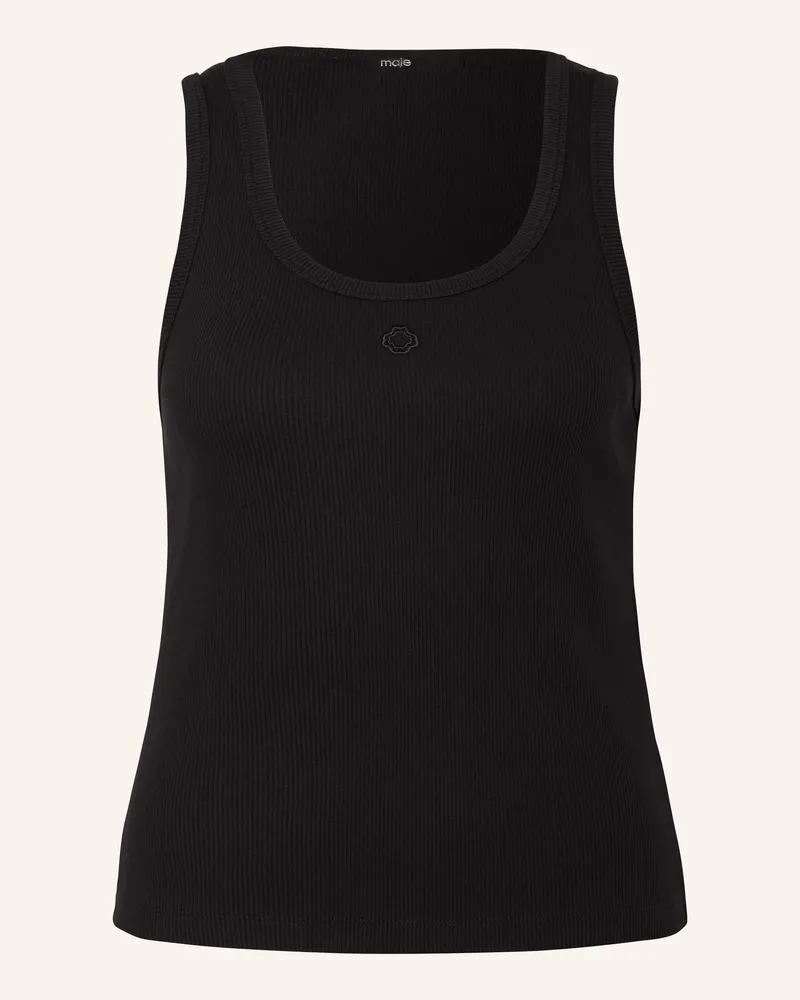 Maje Top schwarz Schwarz