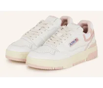 AUTRY Sneaker ROOKIE LOW - WEISS/ ROSA Rosa
