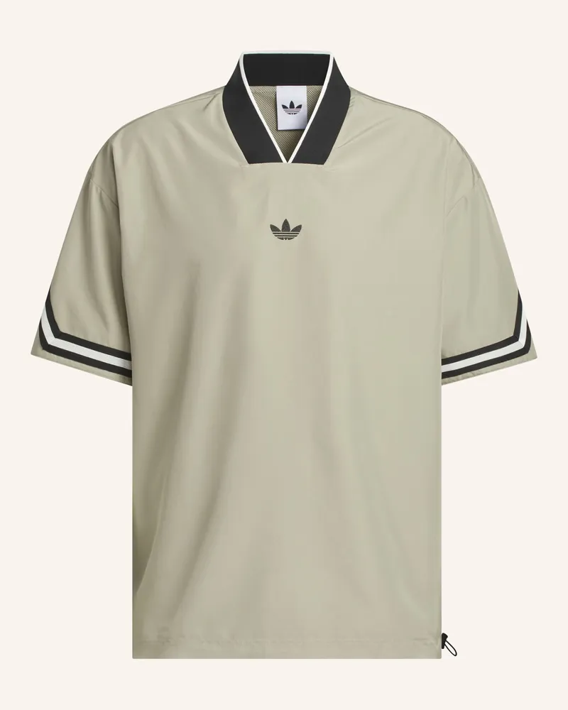 adidas ORIGINALS BASKETBALL WARM-UP TOP Braun