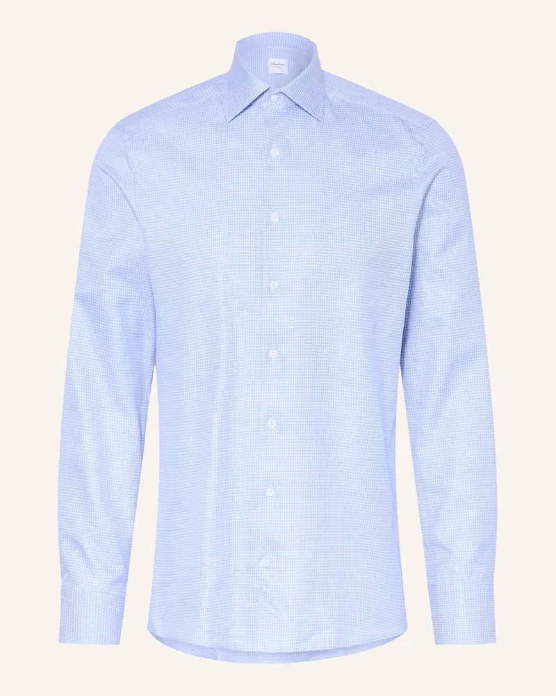 Stenströms Hemd Slimline Fit blau Hellblau