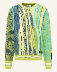 Carlo Colucci Oversize Strickpullover DELUEG Gruen