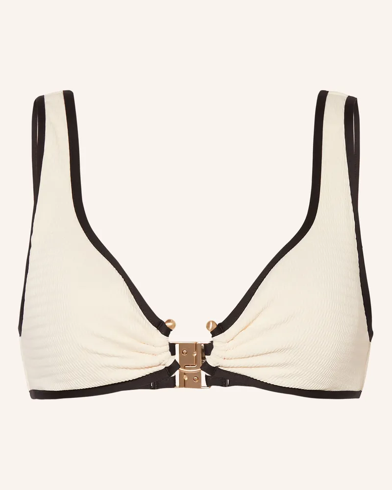 Seafolly Australia Bralette-Bikini-Top Beach Bound weiss Ecru