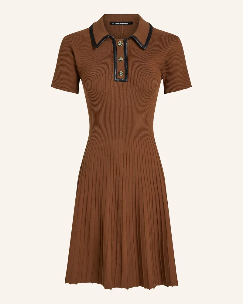 Karl Lagerfeld Kleid braun Braun