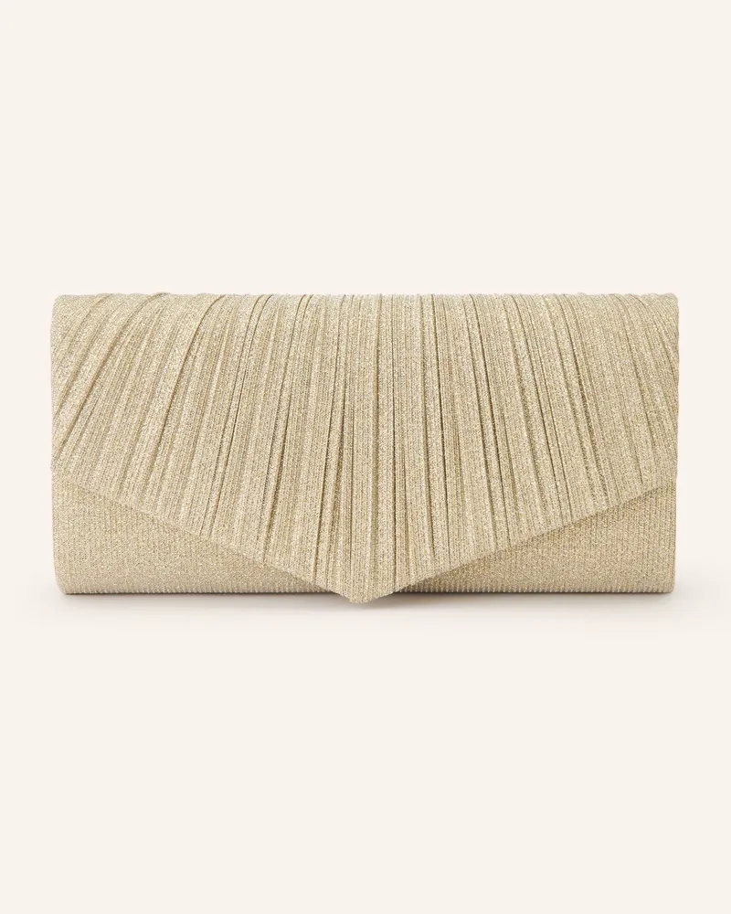 Vera Mont Clutch Mit Glitzergarn gold Gold
