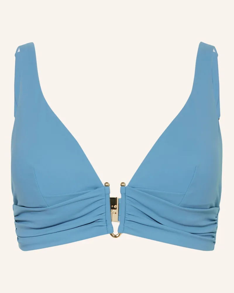 Maryan Mehlhorn Bralette-Bikini-Top Honesty blau Türkis