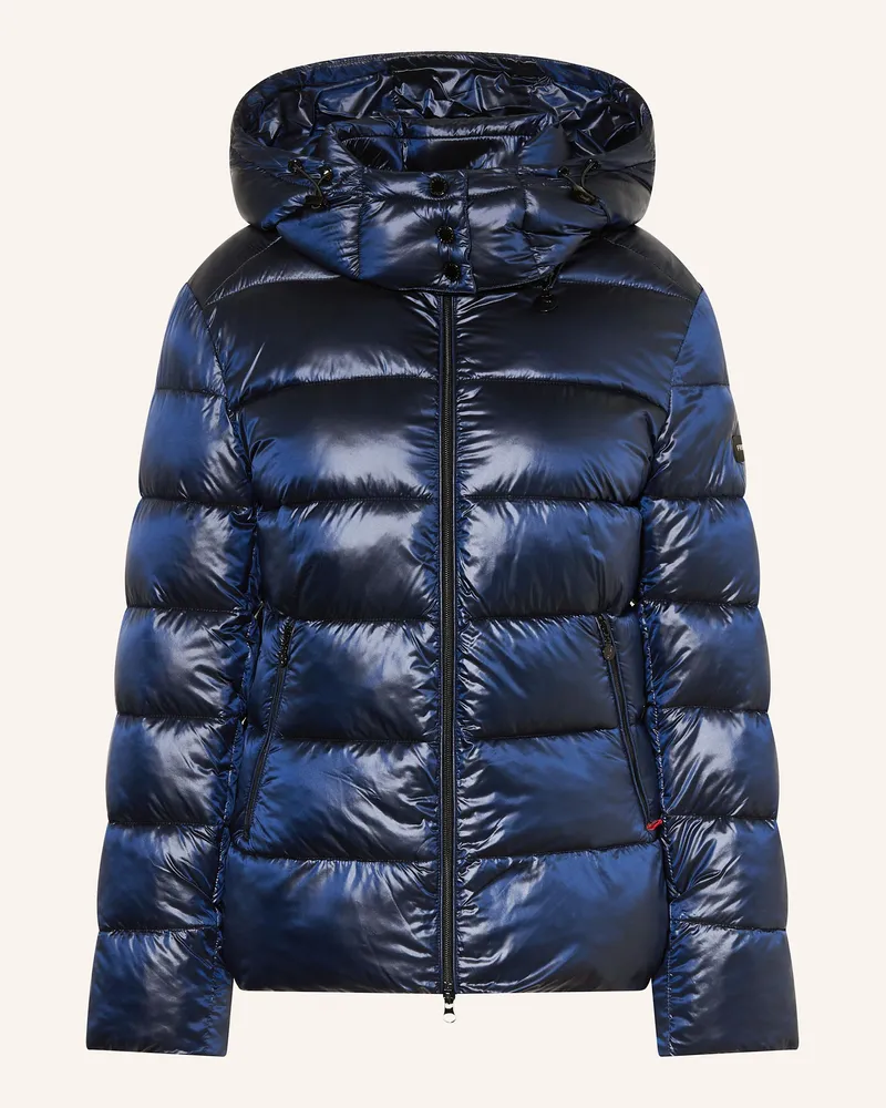 Frieda & Freddies Steppjacke Anny Mit Abnehmbarer Kapuze blau Dunkelblau