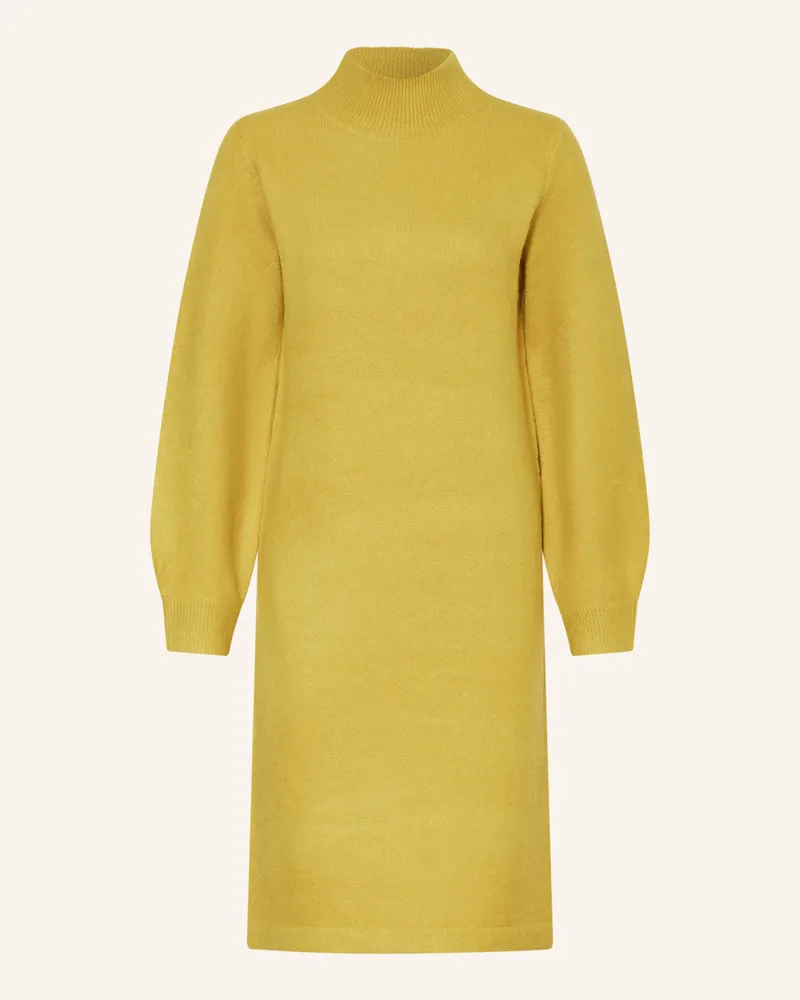 Cartoon Strickkleid Dunkelgelb