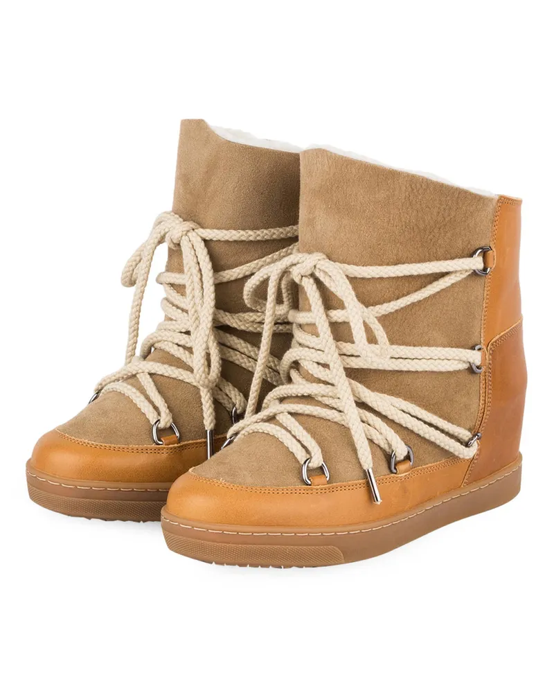 Isabel Marant Boots braun Camel