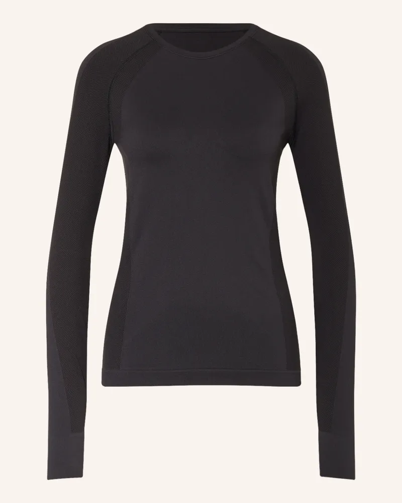 Sweaty Betty Longsleeve Athlete schwarz Schwarz