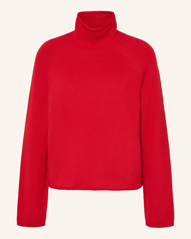 Marc O'Polo Rollkragenpullover rot Rot
