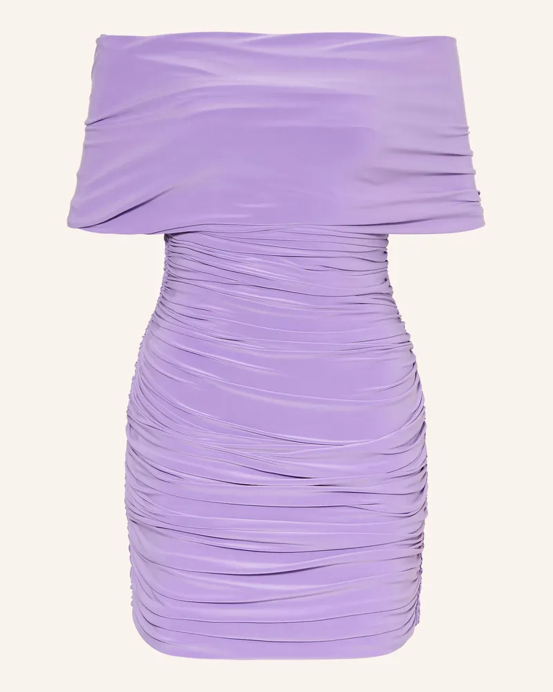 Norma Kamali Cocktailkleid lila Helllila