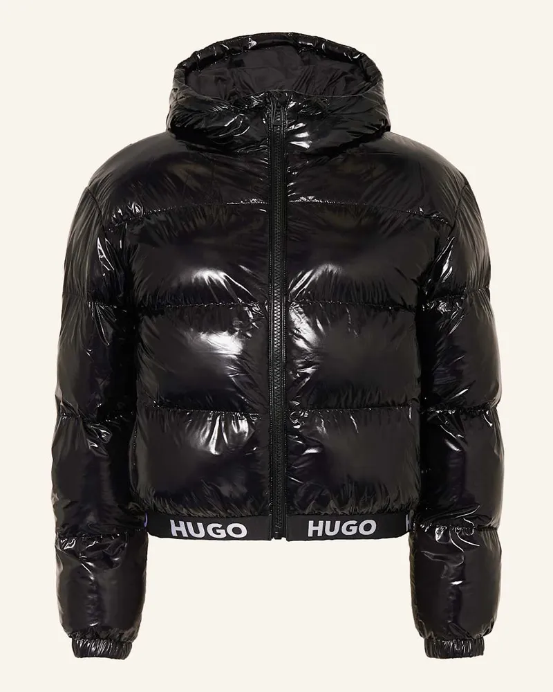 HUGO BOSS Steppjacke FARYNE-2 Schwarz