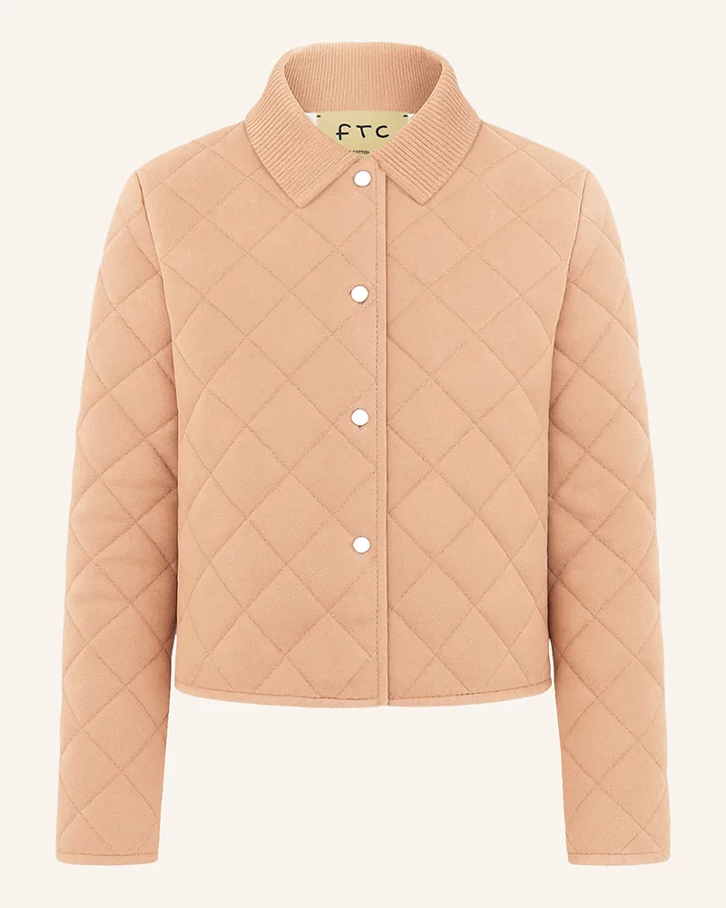 FTC Cashmere Strickjacke mit Cashmere Camel