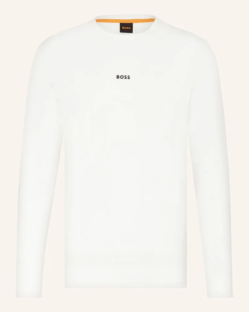 HUGO BOSS Longsleeve TCHARK Weiss
