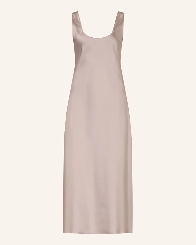 Calvin Klein Satinkleid Taupe