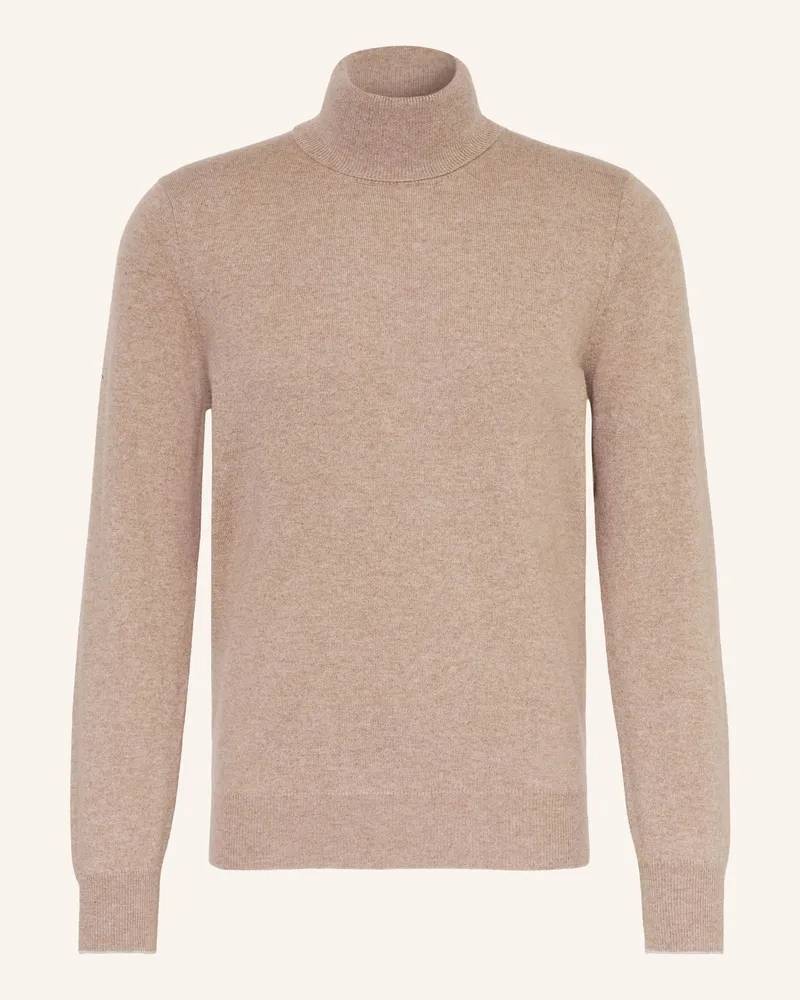 Brunello Cucinelli Cashmere-Pullover Hellbraun
