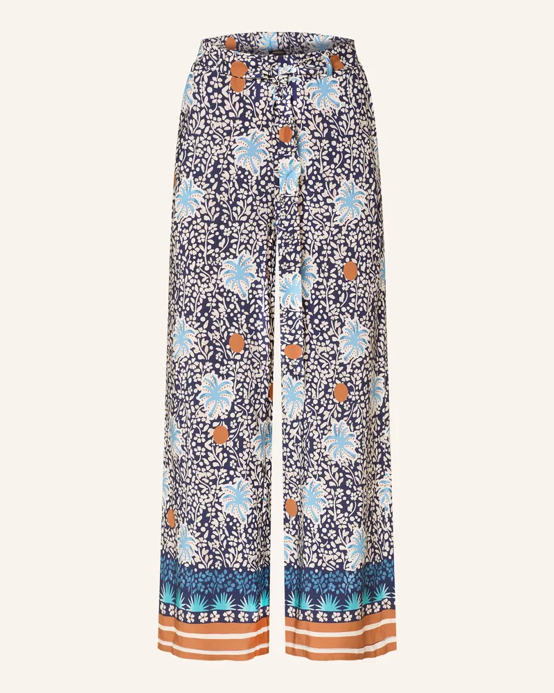 More & More Marlenehose Dunkelblau