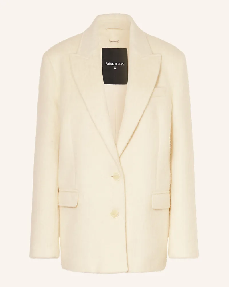 Patrizia Pepe Jacke weiss Ecru