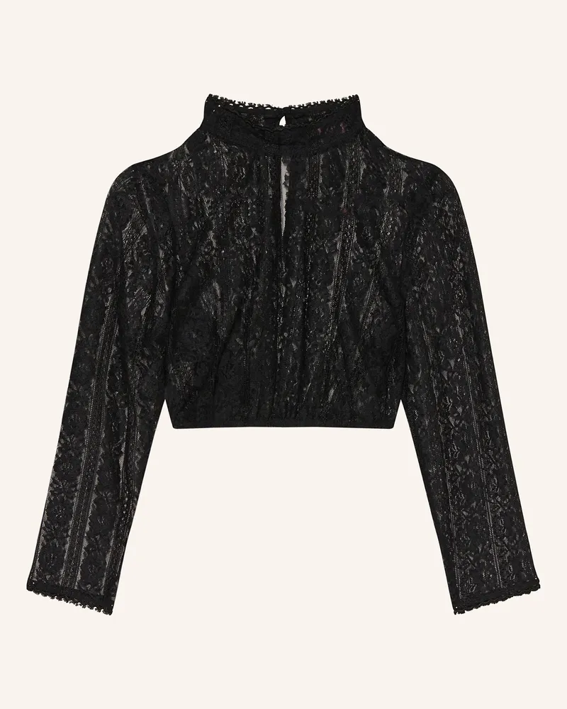 Krüger Dirndlbluse KATALINA mit 3/4-Arm Schwarz