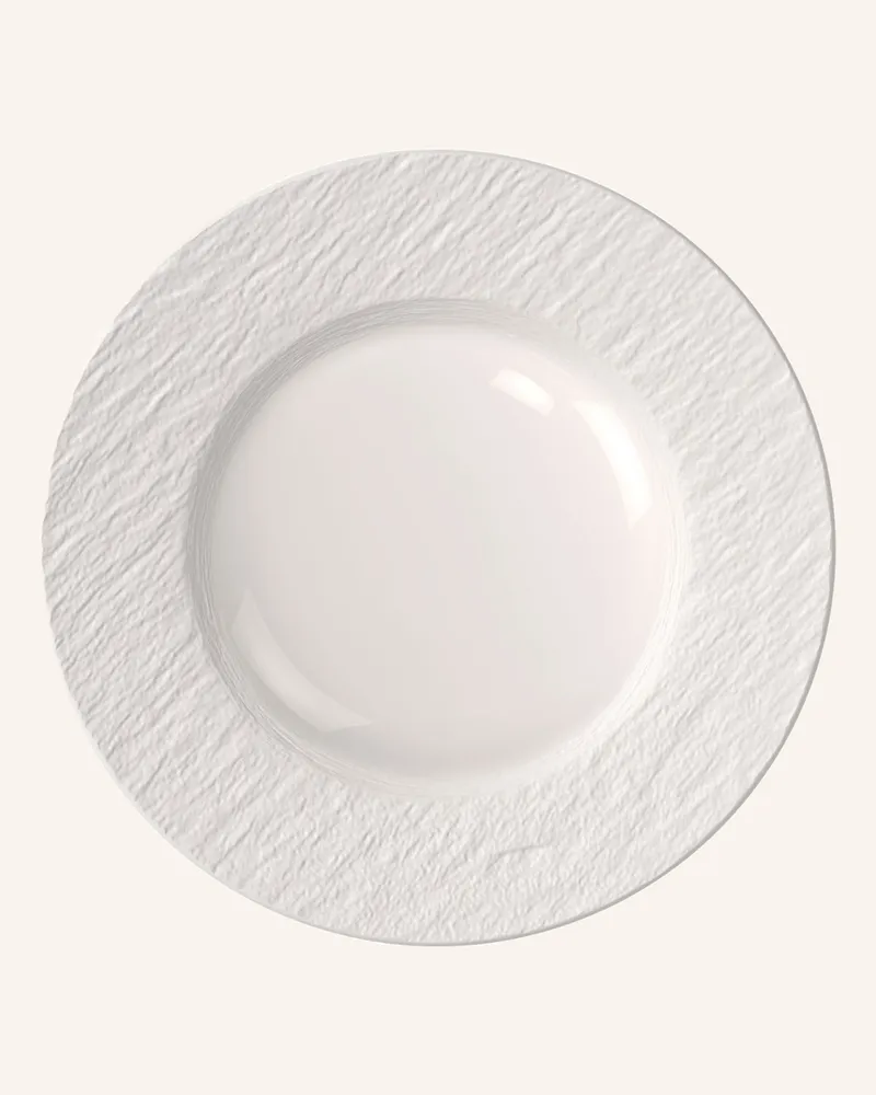 Villeroy & Boch Frühstücks-/Dessertteller Manufacture Ice weiss Weiss