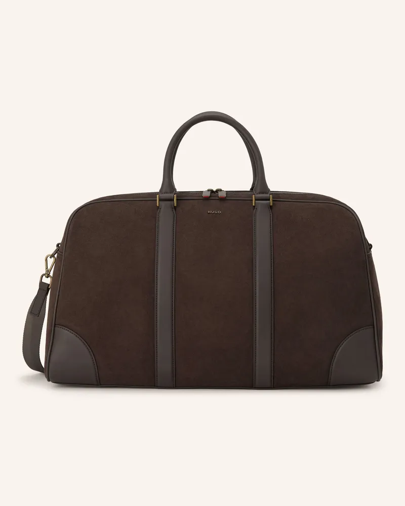 HUGO BOSS Weekender Holdall braun Dunkelbraun