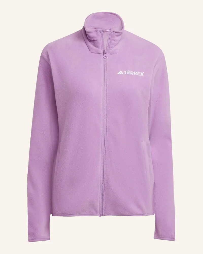 adidas Fleecejacke Terrex Multi Essentials Full Zip lila Lila