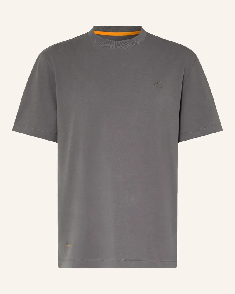 Camel Active T-Shirt grau Dunkelgrau