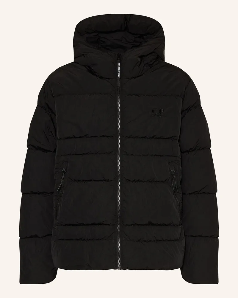 C.P. Company Daunenjacke schwarz Schwarz