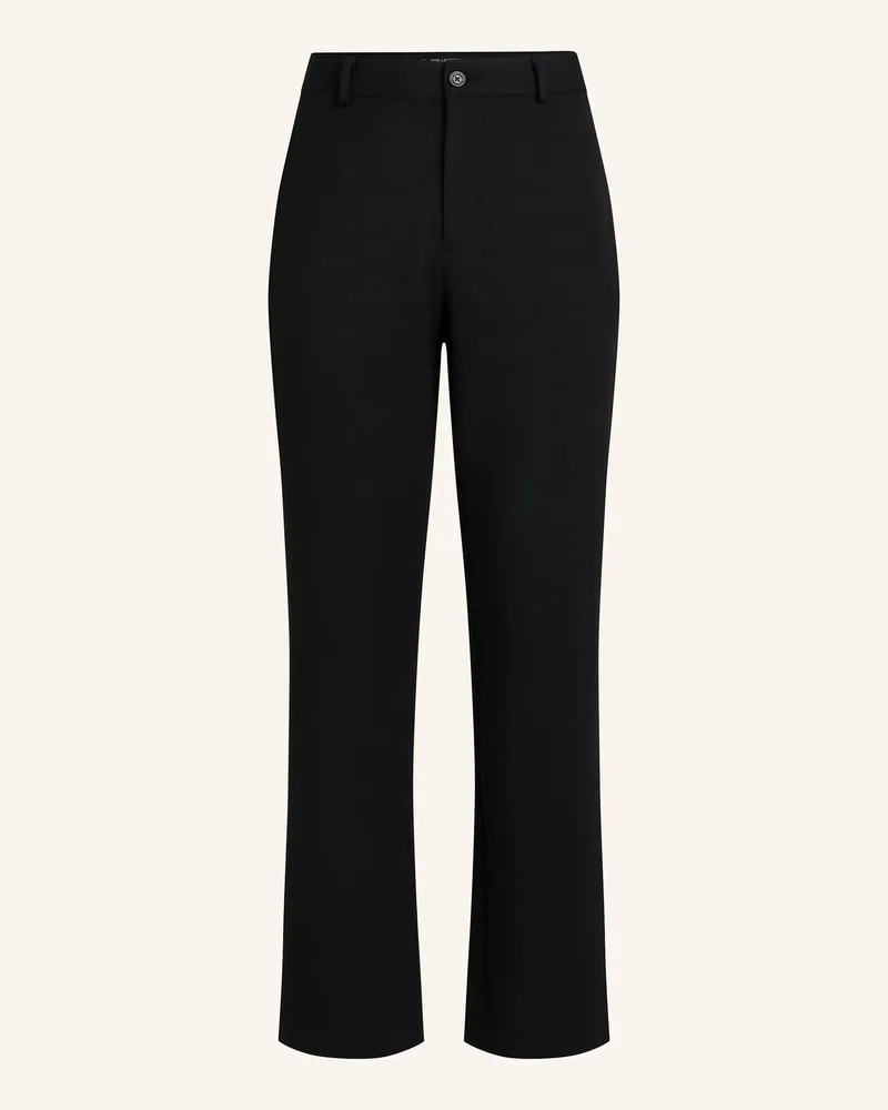 Karl Lagerfeld Hose schwarz Schwarz