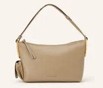 Beuteltasche The Scene Large Shoulder Bag beige