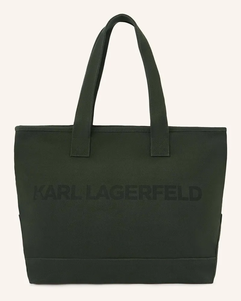 Karl Lagerfeld Shopper gruen Dunkelgrün
