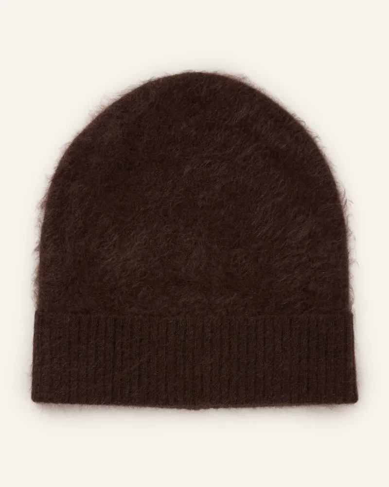 Darling Harbour Cashmere-Mütze braun Dunkelbraun