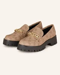 Guess Loafer ALMOSTY - CAMEL/ BRAUN Braun