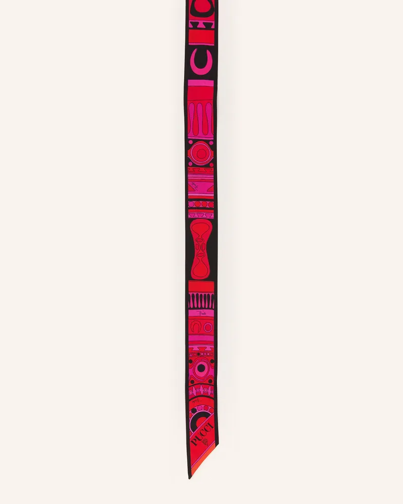 Emilio Pucci Seidenschal pink Pink