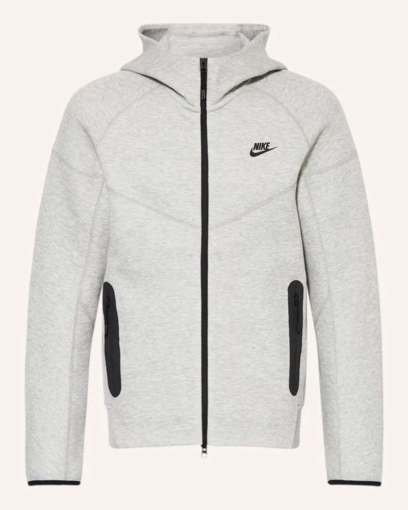Nike Sweatjacke SPORTSWEAR TECH FLEECE WINDRUNNER Hellgrau