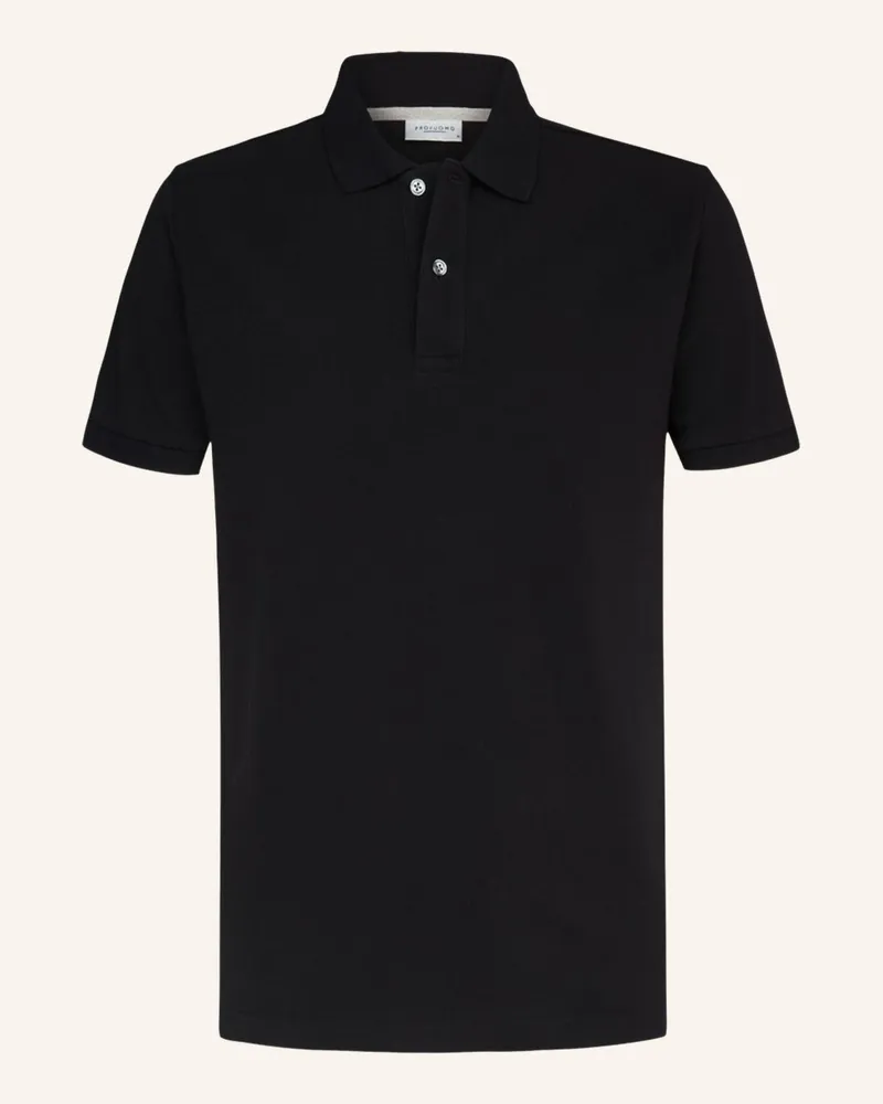 Profuomo Polo kurzarm Schwarz