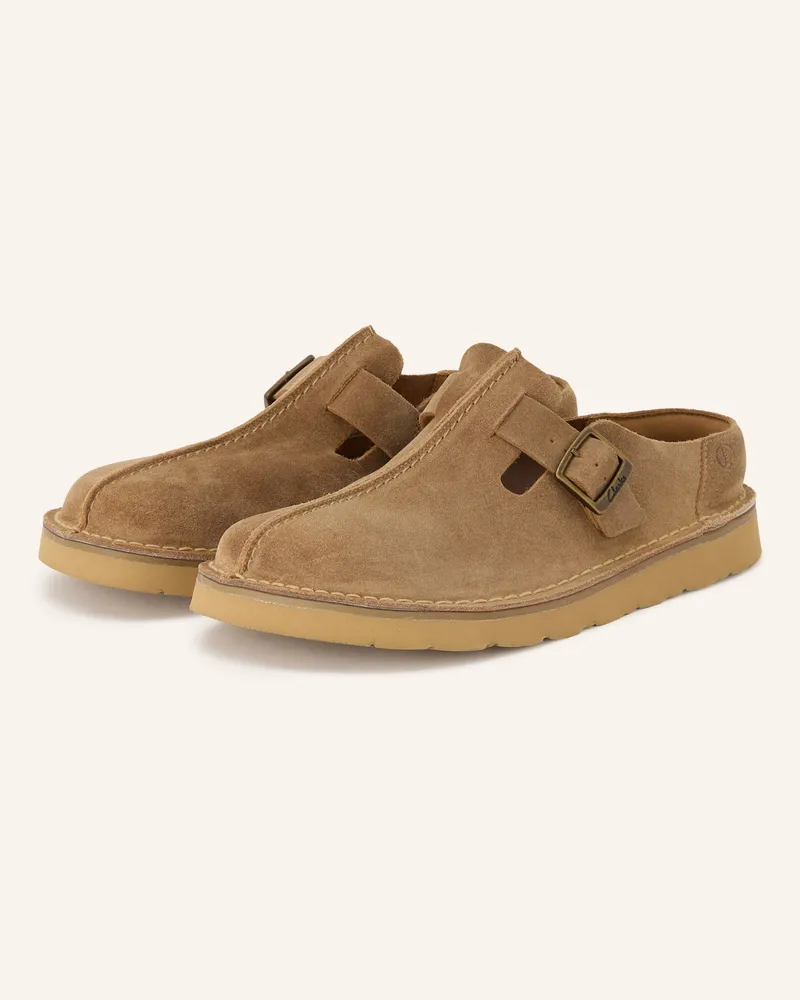 Clarks Pantoletten Solsbury Mule beige Beige