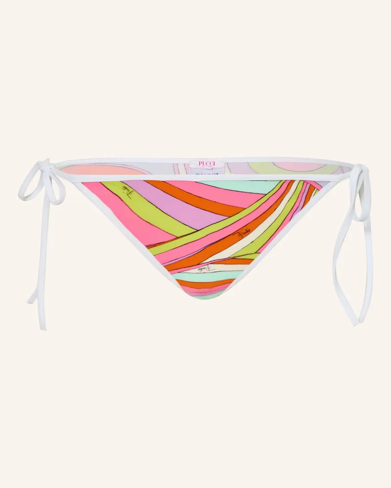 Emilio Pucci Triangel-Bikini-Hose rosa Pink