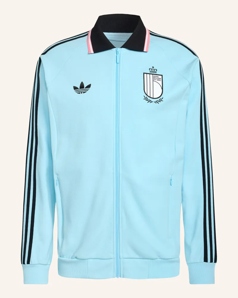 adidas Sweatjacke BELGIEN 2026 Hellblau