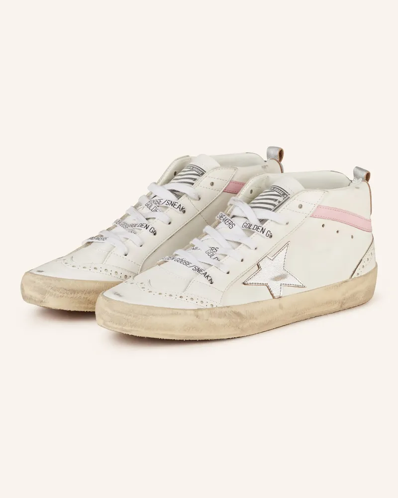 Golden Goose Sneaker MID STAR Weiss
