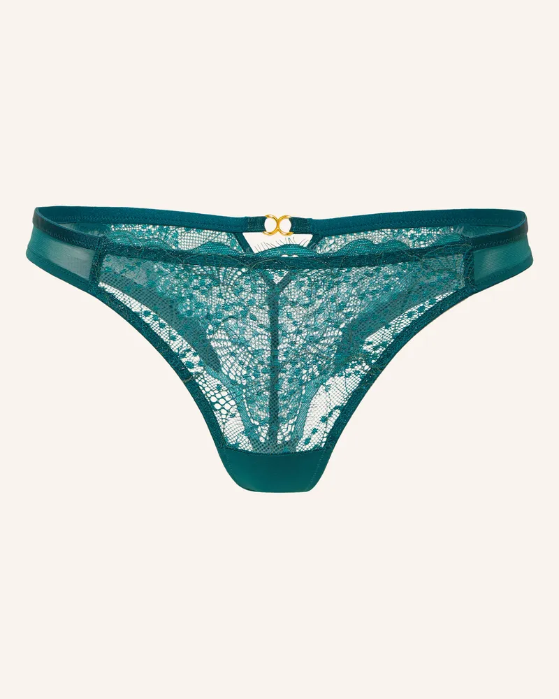 Triumph String Amourette Sparkle gruen Petrol