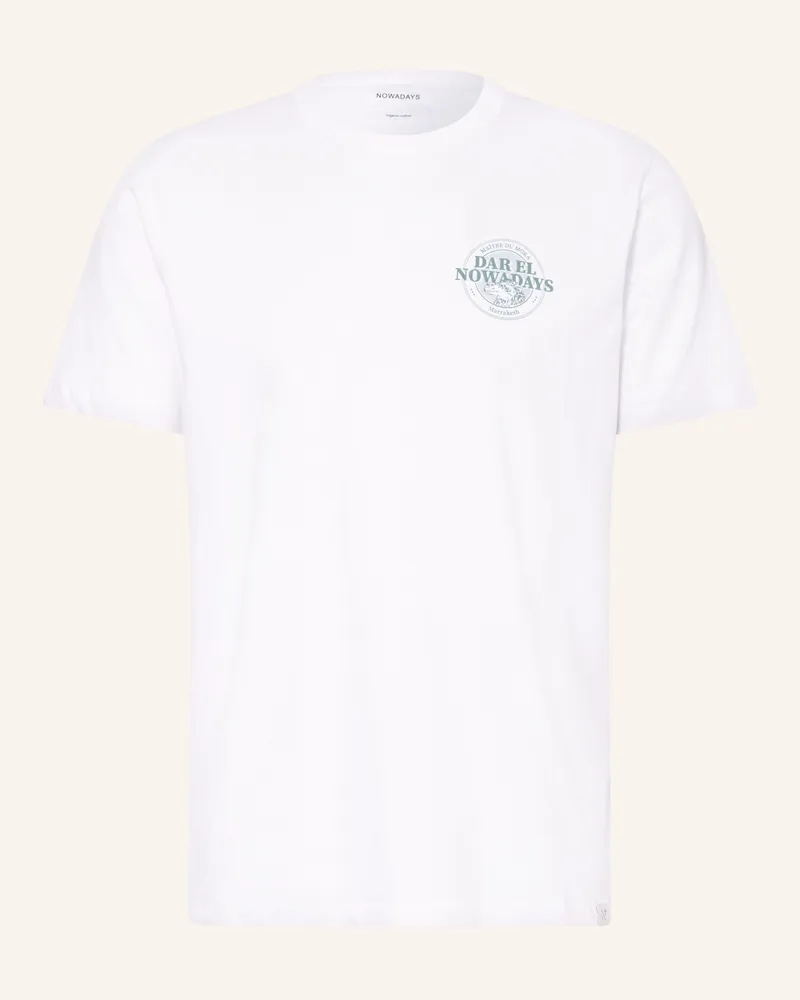Nowadays T-Shirt weiss Weiss