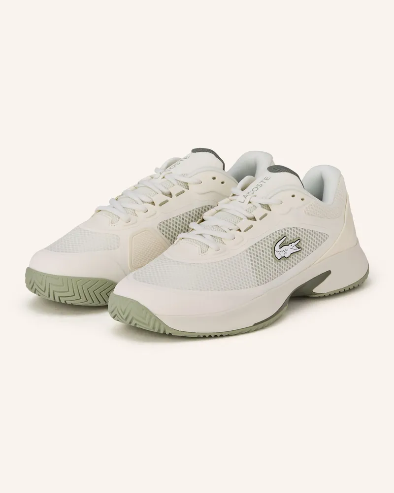 Lacoste Tennisschuhe weiss Ecru
