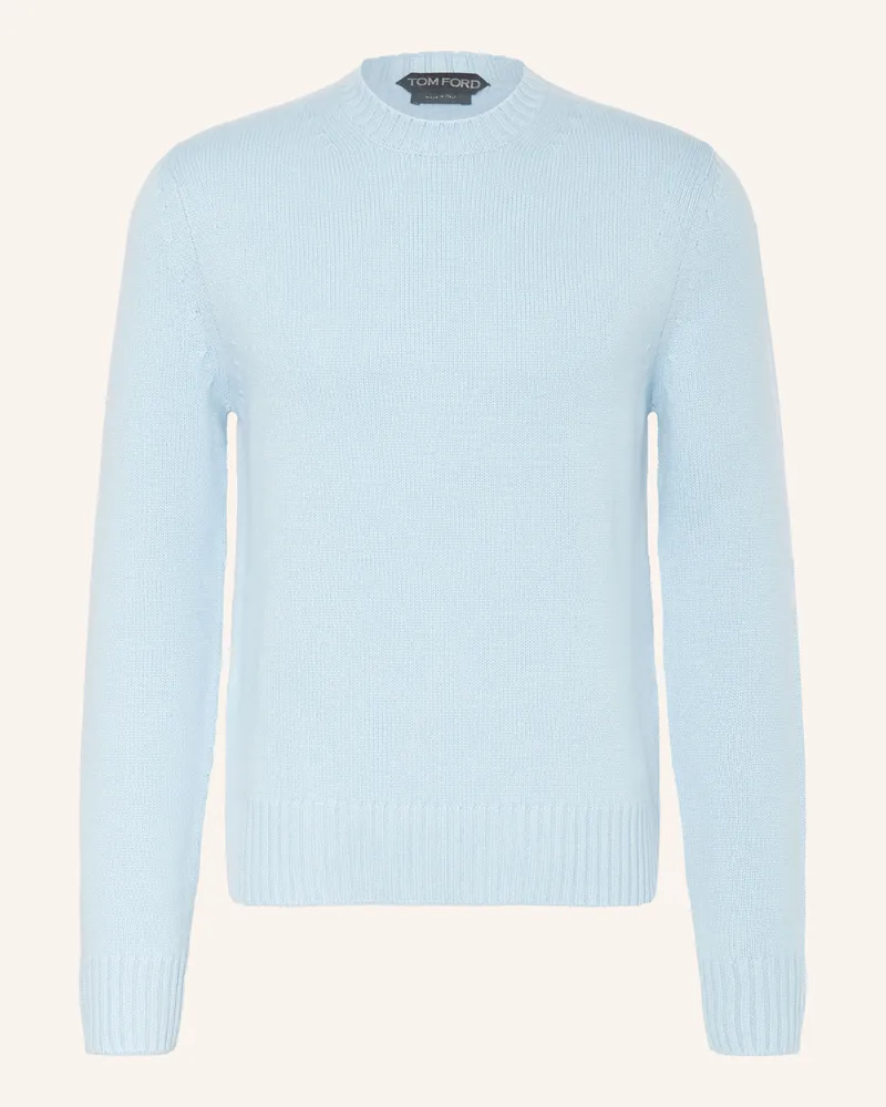 Tom Ford Cashmere-Pullover Hellblau