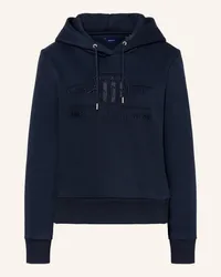 Gant Hoodie Blau