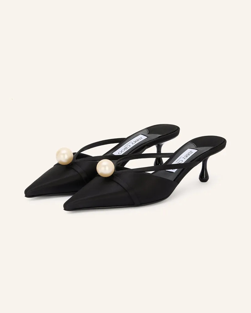 Jimmy Choo Mules Sana schwarz Schwarz