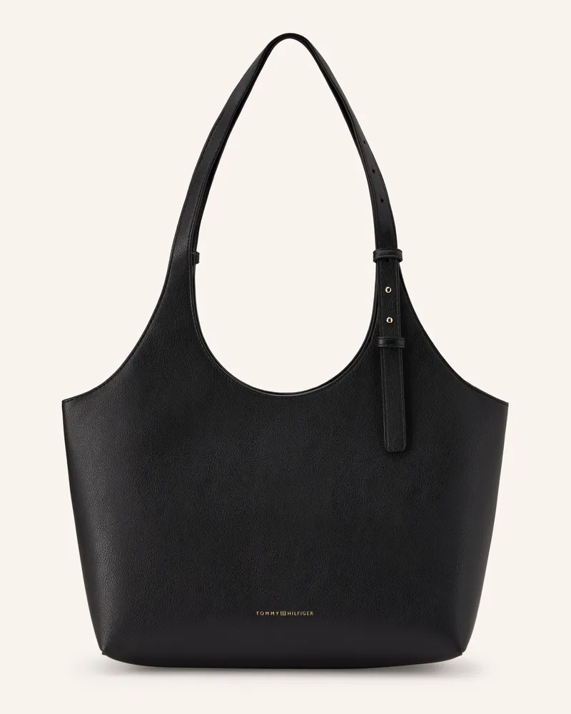 Tommy Hilfiger Shopper schwarz Schwarz