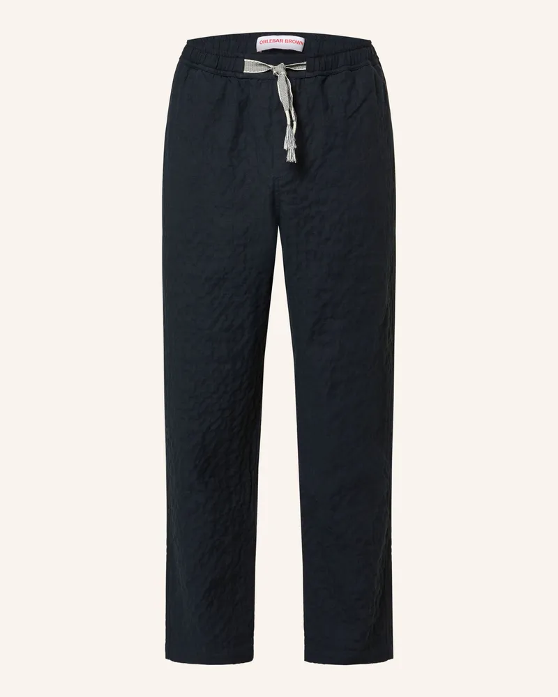 Orlebar Brown Hose Sonoran Im Jogging-Stil Relaxed Fit schwarz Dunkelblau