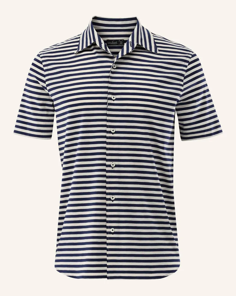 van Laack Hemd Slim Fit blau Dunkelblau